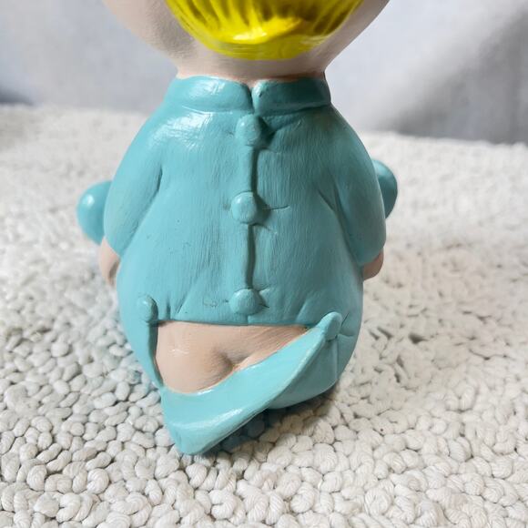 Peanuts Baby Sally Vintage Hand Painted Ceramic RARE 1968 Shultz Charlie Brown - Picture 6 of 15